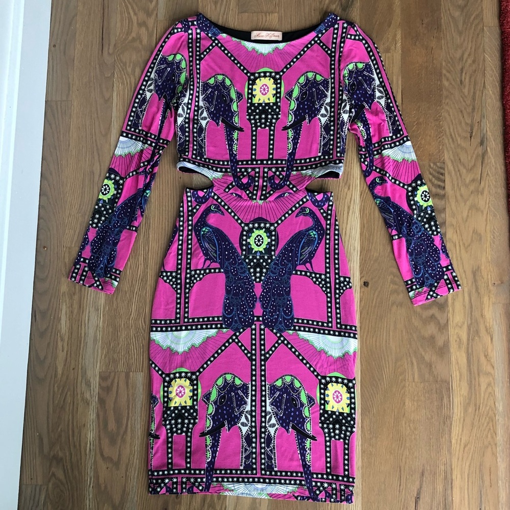 Mara Hoffman side cutout dress NWOT